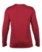 Gildan Adult Performance Long-Sleeve T-Shirt cardinal red FlatBack