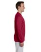 Gildan Adult Performance Long-Sleeve T-Shirt cardinal red ModelSide