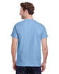 Gildan Adult Heavy Cotton T-Shirt light blue ModelBack