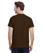 Gildan Adult Heavy Cotton T-Shirt dark chocolate ModelBack