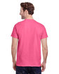 Gildan Adult Heavy Cotton T-Shirt safety pink ModelBack