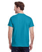 Gildan Adult Heavy Cotton T-Shirt tropical blue ModelBack