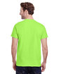 Gildan Adult Heavy Cotton T-Shirt neon green ModelBack