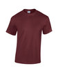 Gildan Adult Heavy Cotton T-Shirt maroon OFFront