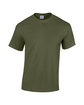 Gildan Adult Heavy Cotton T-Shirt military green OFFront
