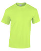 Gildan Adult Heavy Cotton T-Shirt neon green OFFront