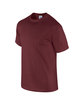 Gildan Adult Heavy Cotton T-Shirt maroon OFQrt