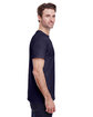 Gildan Adult Heavy Cotton T-Shirt navy ModelSide