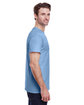 Gildan Adult Heavy Cotton T-Shirt light blue ModelSide