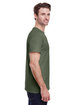 Gildan Adult Heavy Cotton T-Shirt military green ModelSide