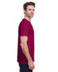 Gildan Adult Heavy Cotton T-Shirt berry ModelSide