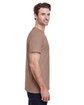 Gildan Adult Heavy Cotton T-Shirt brown savana ModelSide