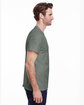 Gildan Adult Heavy Cotton T-Shirt hthr militry grn ModelSide