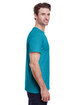 Gildan Adult Heavy Cotton T-Shirt tropical blue ModelSide