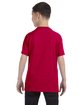 Gildan Youth Heavy Cotton T-Shirt garnet ModelBack