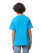 Gildan Youth Heavy Cotton T-Shirt heather sapphire ModelBack