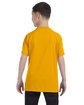 Gildan Youth Heavy Cotton T-Shirt gold ModelBack