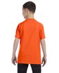 Gildan Youth Heavy Cotton T-Shirt orange ModelBack