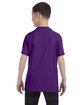 Gildan Youth Heavy Cotton T-Shirt purple ModelBack