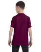 Gildan Youth Heavy Cotton T-Shirt maroon ModelBack