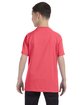 Gildan Youth Heavy Cotton T-Shirt coral silk ModelBack