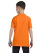 Gildan Youth Heavy Cotton T-Shirt s orange ModelBack