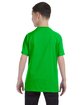Gildan Youth Heavy Cotton T-Shirt electric green ModelBack