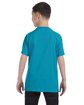 Gildan Youth Heavy Cotton T-Shirt tropical blue ModelBack