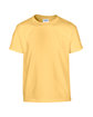 Gildan Youth Heavy Cotton T-Shirt yellow haze OFFront