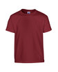 Gildan Youth Heavy Cotton T-Shirt garnet OFFront