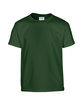 Gildan Youth Heavy Cotton T-Shirt forest green OFFront