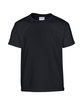 Gildan Youth Heavy Cotton T-Shirt black OFFront