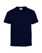 Gildan Youth Heavy Cotton T-Shirt navy OFFront