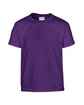 Gildan Youth Heavy Cotton T-Shirt purple OFFront