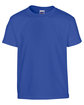 Gildan Youth Heavy Cotton T-Shirt neon blue OFFront