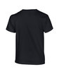 Gildan Youth Heavy Cotton T-Shirt black OFBack