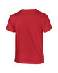 Gildan Youth Heavy Cotton T-Shirt red OFBack