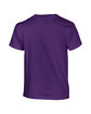 Gildan Youth Heavy Cotton T-Shirt purple OFBack