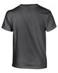 Gildan Youth Heavy Cotton T-Shirt dark heather OFBack