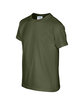 Gildan Youth Heavy Cotton T-Shirt military green OFQrt