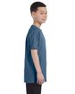 Gildan Youth Heavy Cotton T-Shirt indigo blue ModelSide