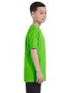 Gildan Youth Heavy Cotton T-Shirt lime ModelSide