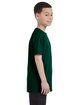 Gildan Youth Heavy Cotton T-Shirt forest green ModelSide