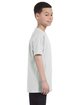 Gildan Youth Heavy Cotton T-Shirt ash grey ModelSide