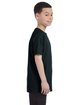 Gildan Youth Heavy Cotton T-Shirt black ModelSide