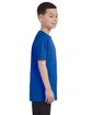 Gildan Youth Heavy Cotton T-Shirt royal ModelSide