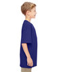 Gildan Youth Heavy Cotton T-Shirt neon blue ModelSide