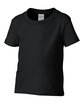 Gildan Toddler Heavy Cotton T-Shirt black OFFront