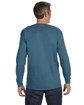 Gildan Adult Heavy Cotton Long-Sleeve T-Shirt indigo blue ModelBack