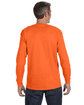 Gildan Adult Heavy Cotton Long-Sleeve T-Shirt orange ModelBack
